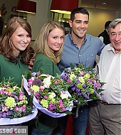 Jesse Metcalfe in Vienna with Fans